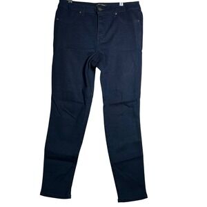 A3 DENIM Women Dark Wash Skinny Jeans Size 12 Stretch Cotton‎ Blend